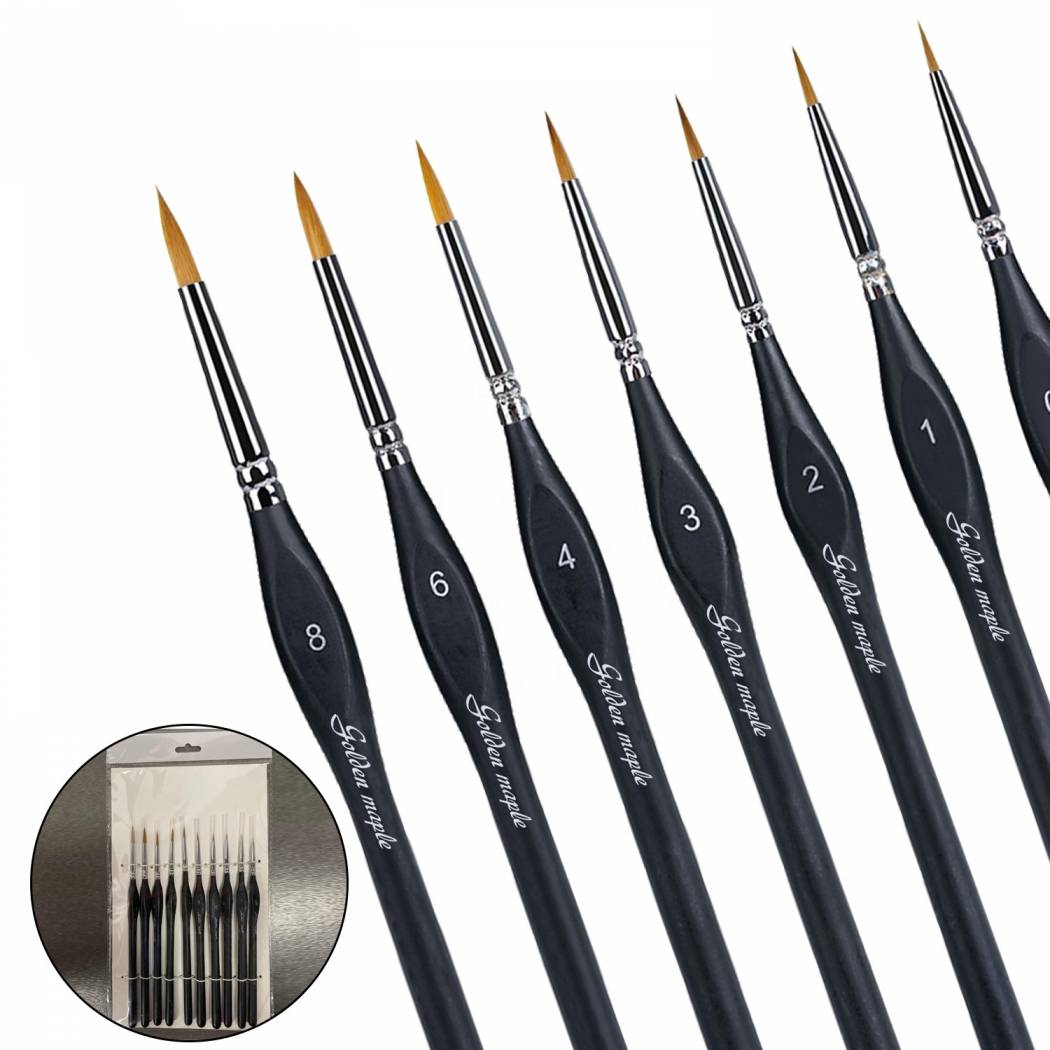 Professional Artists Painting Brushes Set For Oil Acrylic Painting Brush Set With Bag